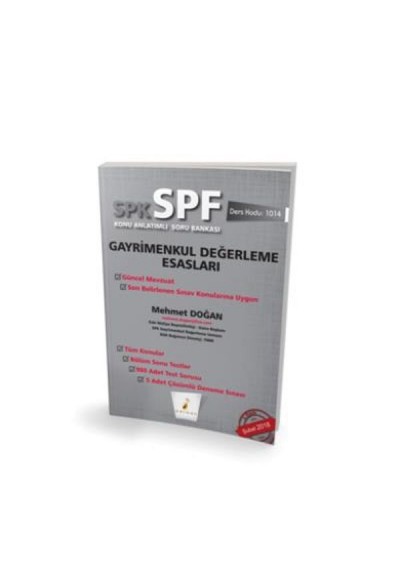 Pelikan SPK SPF Gayrimenkul Değerleme Esasları