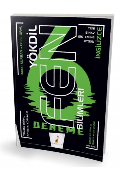 Pelikan YÖKDİL Fen Bilimleri Dijital Çözümlü 6 Deneme Sınavı