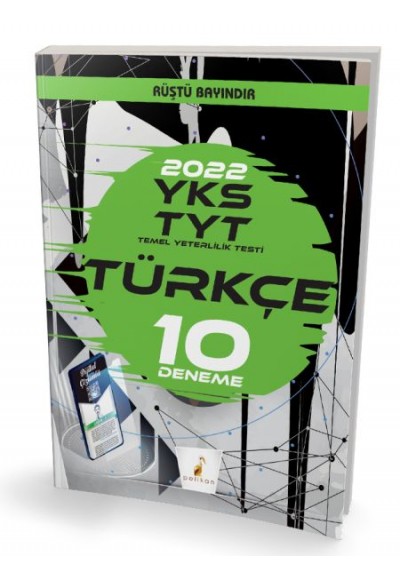Pelikan YKS TYT Türkçe Dijital Çözümlü 10 Deneme Sınavı