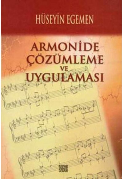 Armonide Çözümleme ve Uygulaması
