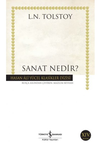 Sanat Nedir - Hasan Ali Yücel Klasikleri